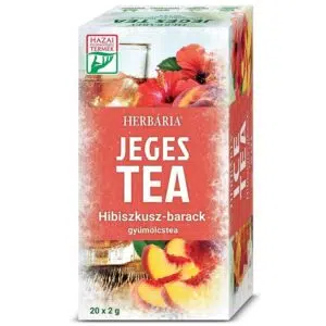 Herbária Jeges tea Hibiszkusz-Barack - 20 filter