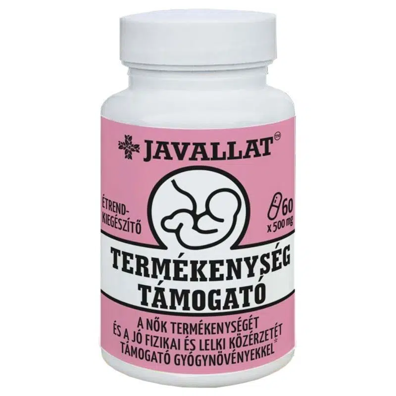 Javallat Termékenység támogató kapszula - 60db Javallat Termékenység támogató kapszula - 60db