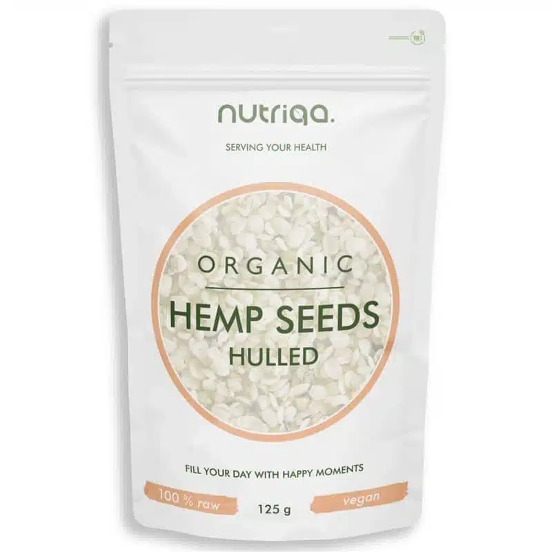 Nutriqa Bio Hántolt kendermag - 125g Nutriqa Bio Hántolt kendermag - 125g