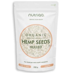 Nutriqa Bio Hántolt kendermag - 250g