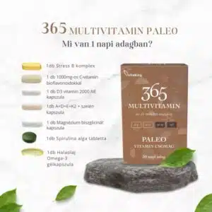 Vitaking 365 Multivitamin Paleo vitamin csomag - 30db - Image 2