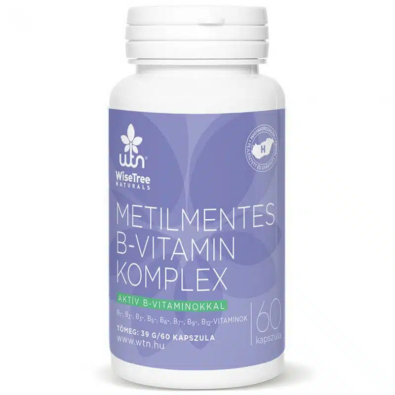 WTN Metilmentes B-vitamin komplex kapszula - 60db WTN Metilmentes B-vitamin komplex kapszula - 60db