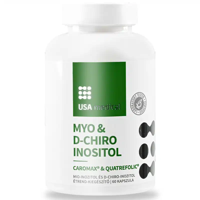 USA Medical Myo & D-Chiro Inositol kapszula - 60db USA Medical Myo & D-Chiro Inositol kapszula - 60db