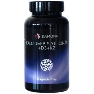 Damona Kalcium Biszglicinát+D3+K2 kapszula - 60db