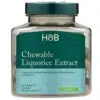 H&B Édesgyökér rágótabletta - 60db
