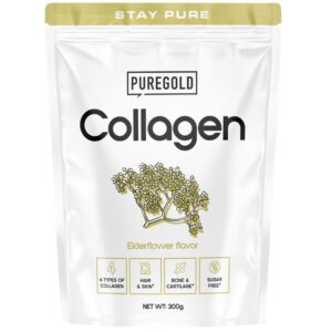 Pure Gold Collagen Marhakollagén italpor bodza - 300g