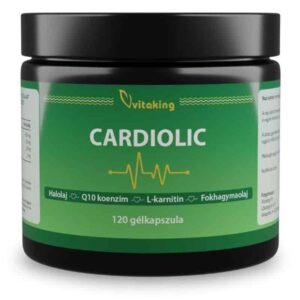 Vitaking Cardiolic Formula gélkapszula - 120db