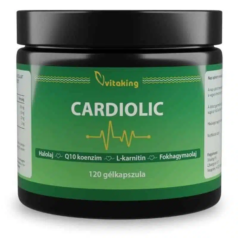 Vitaking Cardiolic Formula gélkapszula - 120db Vitaking Cardiolic Formula gélkapszula - 120db