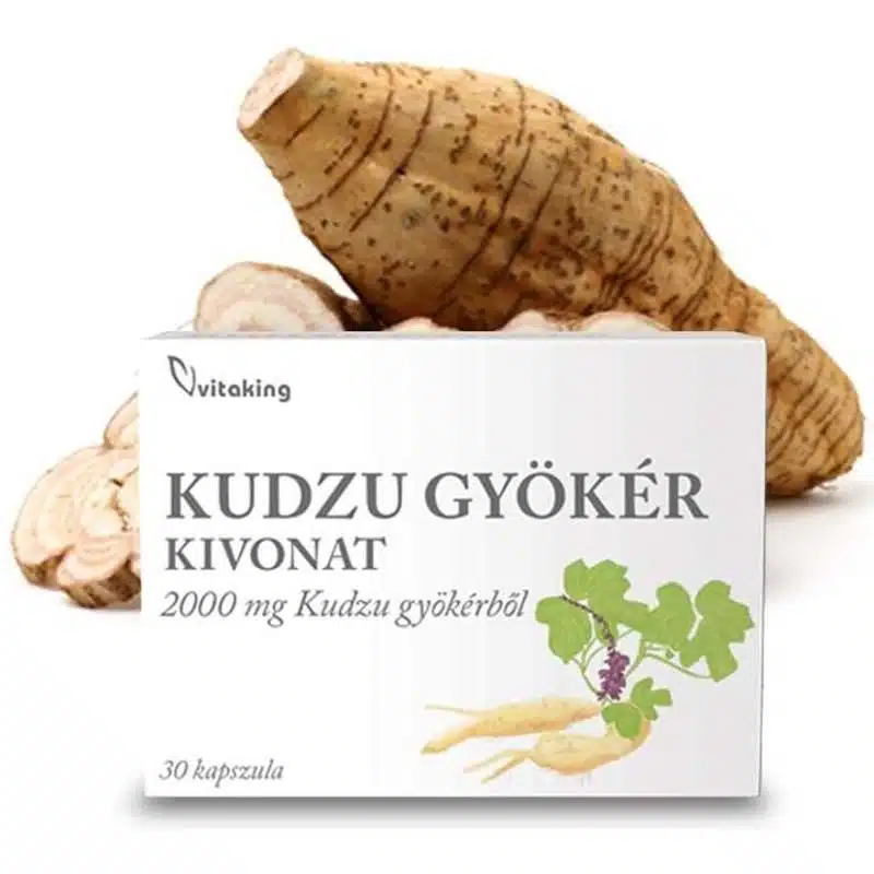 Vitaking Kudzu gyökér kivonat kapszula - 30db Vitaking Kudzu gyökér kivonat kapszula - 30db