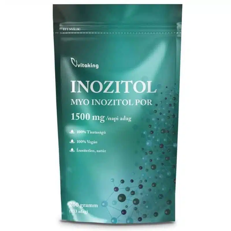 Vitaking Myo-Inozitol tasakos por - 200g Vitaking Myo-Inozitol tasakos por - 200g