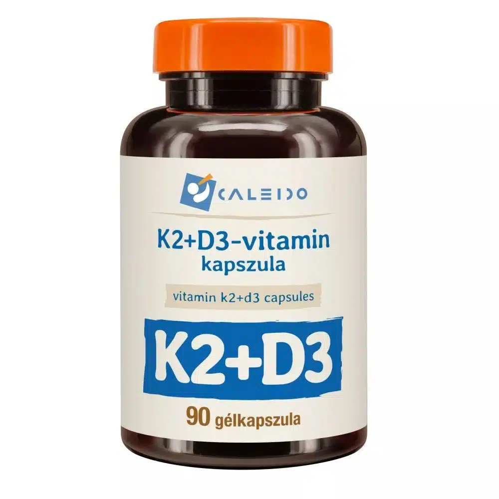 Caleido K2-D3-vitamin gélkapszula - 90db Caleido K2-D3-vitamin gélkapszula - 90db