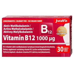 JutaVit B12-vitamin - Aktív Metilkobalamin tabletta - 30db