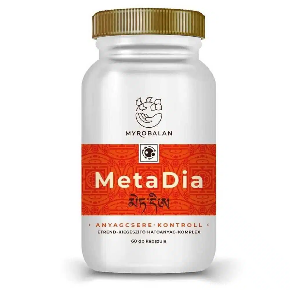 Myrobalan MetaDia anyagcsere kontroll kapszula - 60db Myrobalan MetaDia anyagcsere kontroll kapszula - 60db