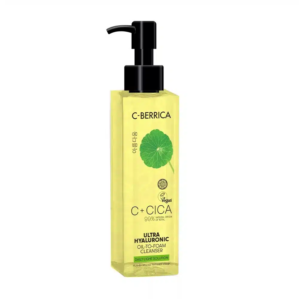 Natura Siberica C-Berrica C+CICA Arclemosó olaj hialuronsavval, centellával és homoktövissel - 150ml Natura Siberica C-Berrica C+CICA Arclemosó olaj hialuronsavval, centellával és homoktövissel - 150ml