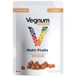 Vegnum Nutri Fruits Almaecettel (alma ízű) - 30db