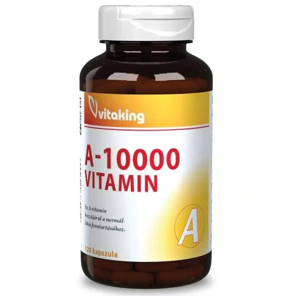 Vitaking A-10000NE vitamin kapszula - 120db Vitaking A-10000NE vitamin kapszula - 120db