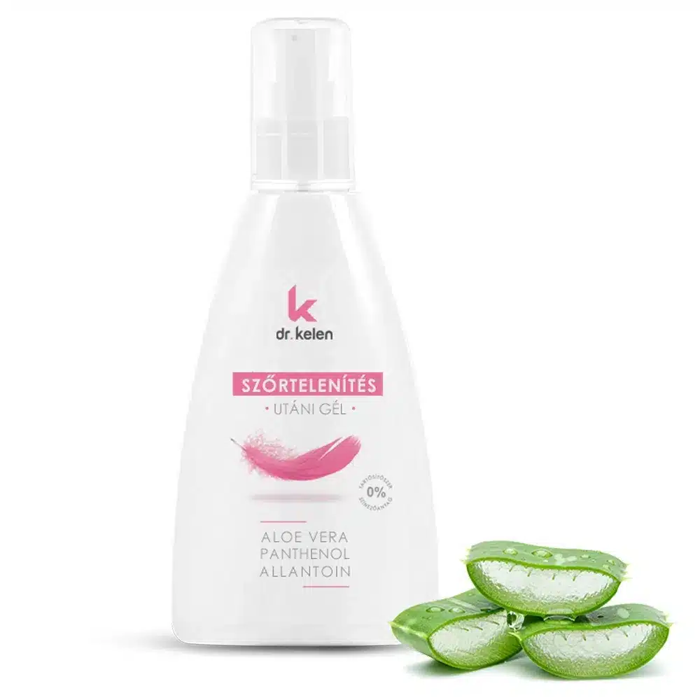 Dr. Kelen Szőrtelenítés utáni gél - 150ml Dr. Kelen Szőrtelenítés utáni gél - 150ml