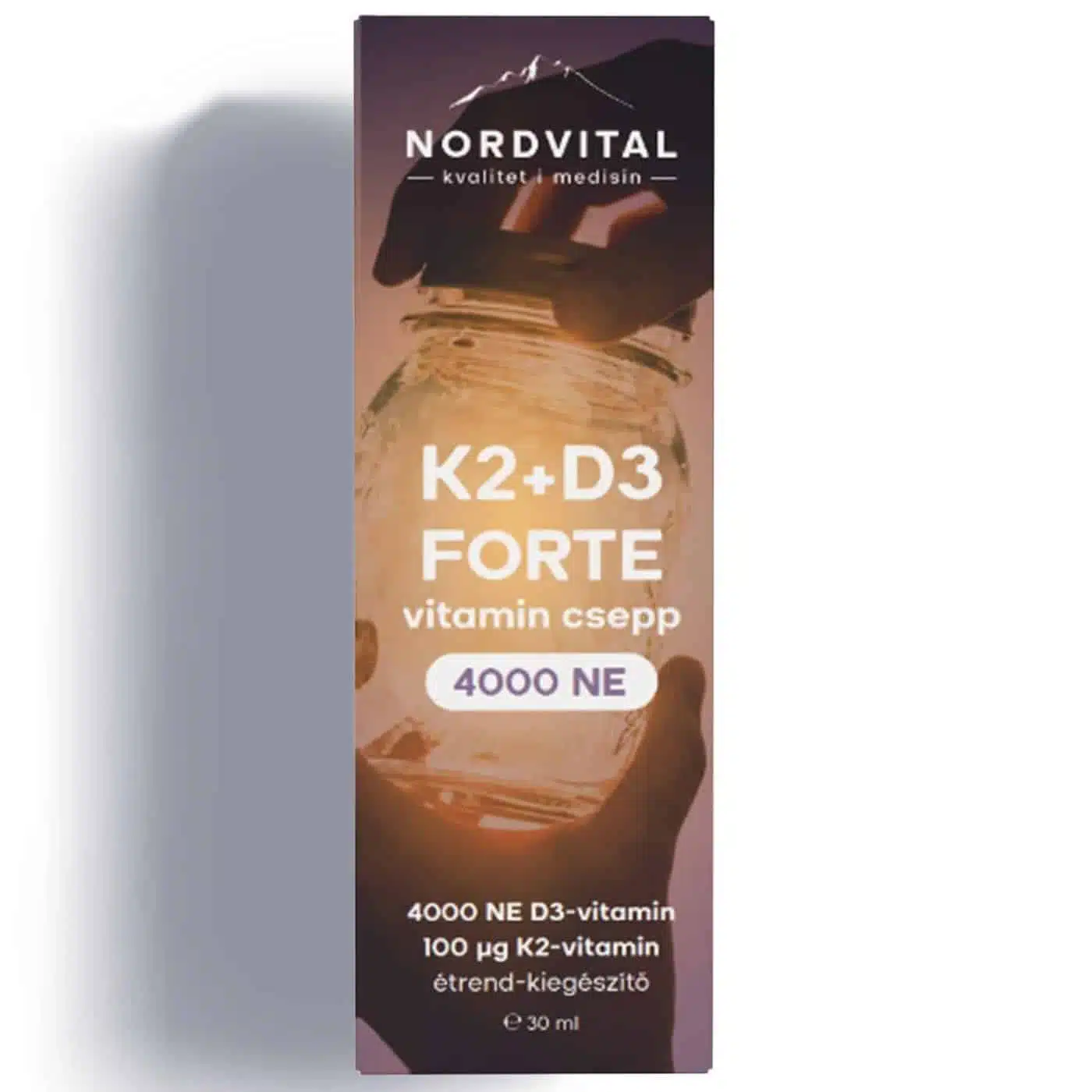 Nordvital K2+D3 Forte csepp - 30ml Nordvital K2+D3 Forte csepp - 30ml