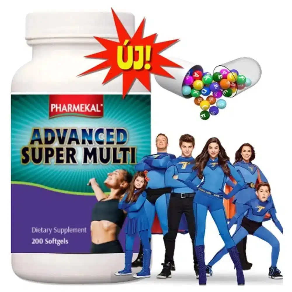 Pharmekal Advanced Super Multivitamin gélkapszula - 200db Pharmekal Advanced Super Multivitamin gélkapszula - 200db
