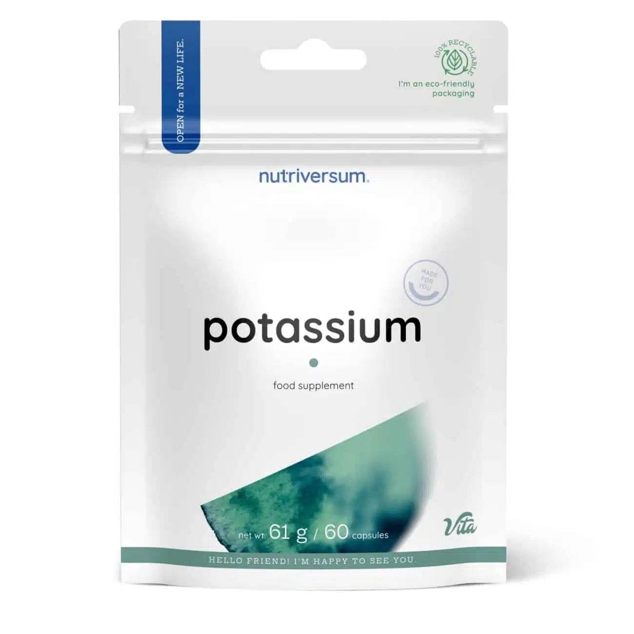 Nutriversum Potassium (kálium) kapszula - 60db Nutriversum Potassium (kálium) kapszula - 60db