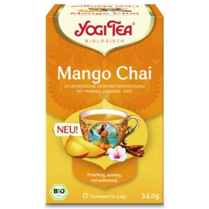 Yogi Bio Mango Chai tea - 17 filter-doboz