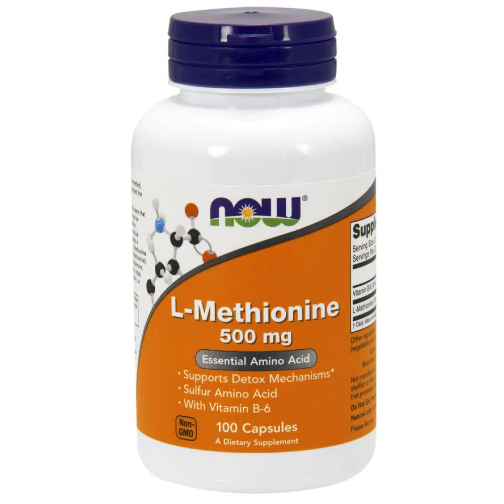 Now L-Methionine 500mg kapszula - 100db Now L-Methionine 500mg kapszula - 100db