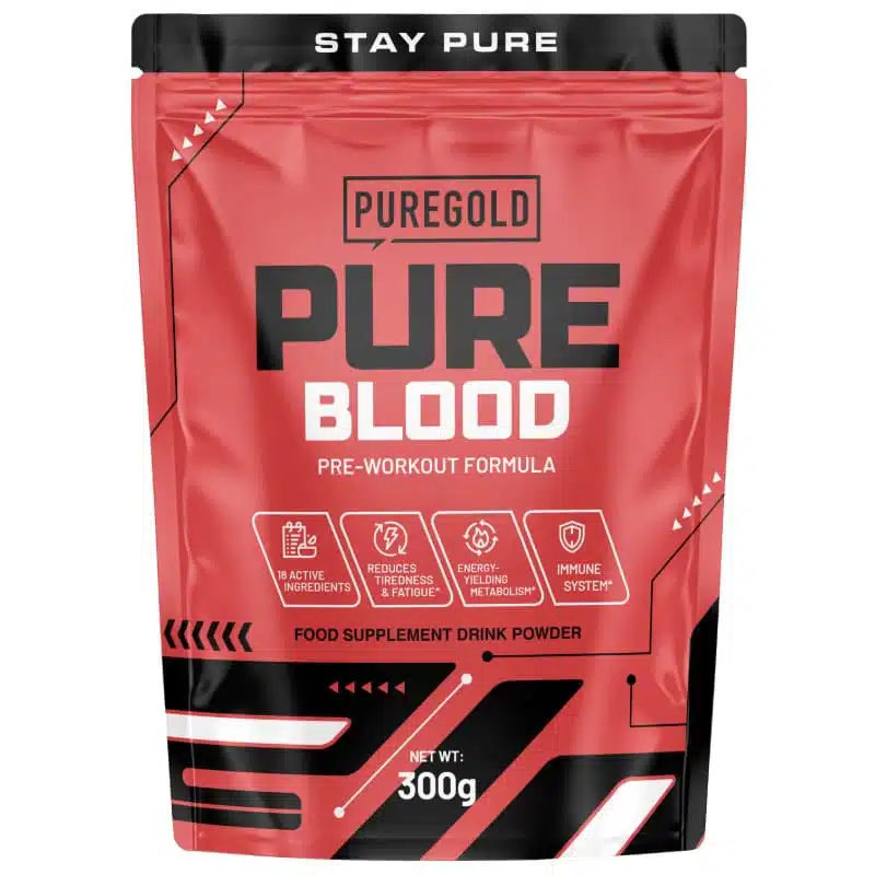 Pure Gold Pure Blood Pre-Workout (Tutti Frutti) - 300g Pure Gold Pure Blood Pre-Workout (Tutti Frutti) - 300g