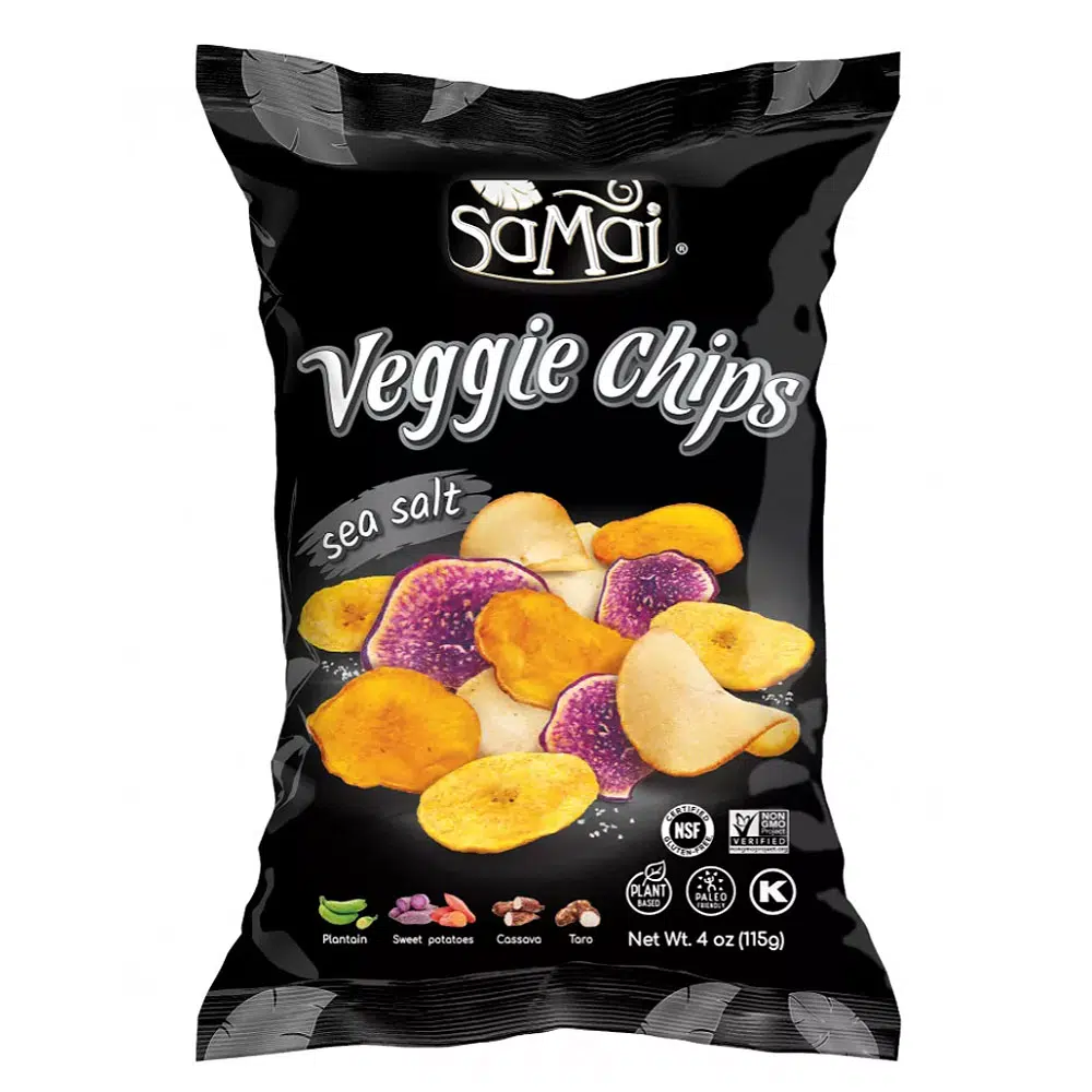 Samai Veggie nagy chips tengeri sós - 115g Samai Veggie nagy chips tengeri sós - 115g
