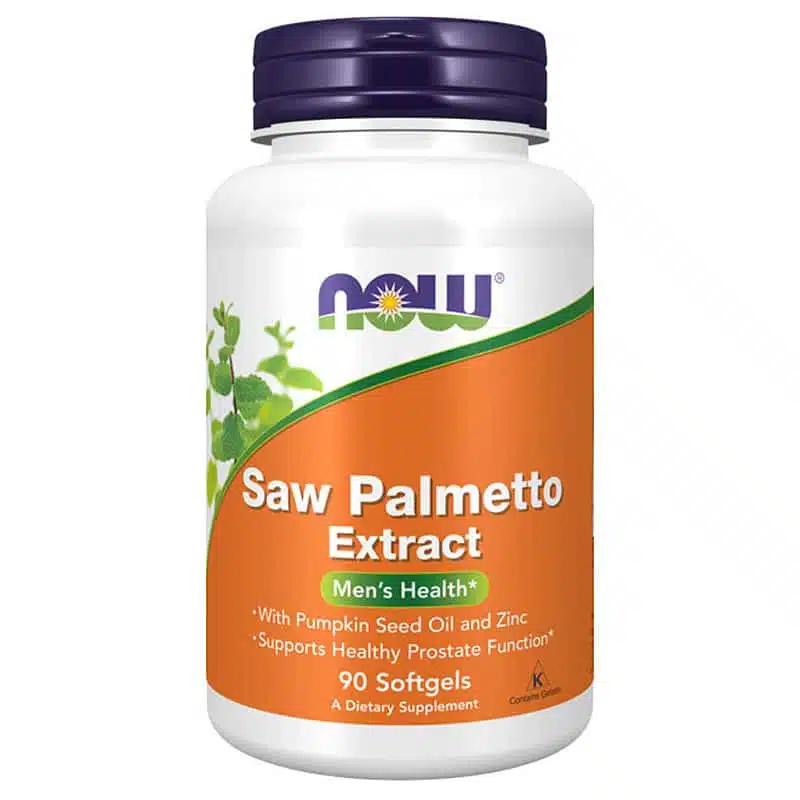 Now Saw Palmetto Extract (fűrészpálma kivonat) gélkapszula - 90db Now Saw Palmetto Extract (fűrészpálma kivonat) gélkapszula - 90db