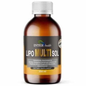 Interhealth Lipo MULTI sol Liposzómás Multivitamin - 250ml