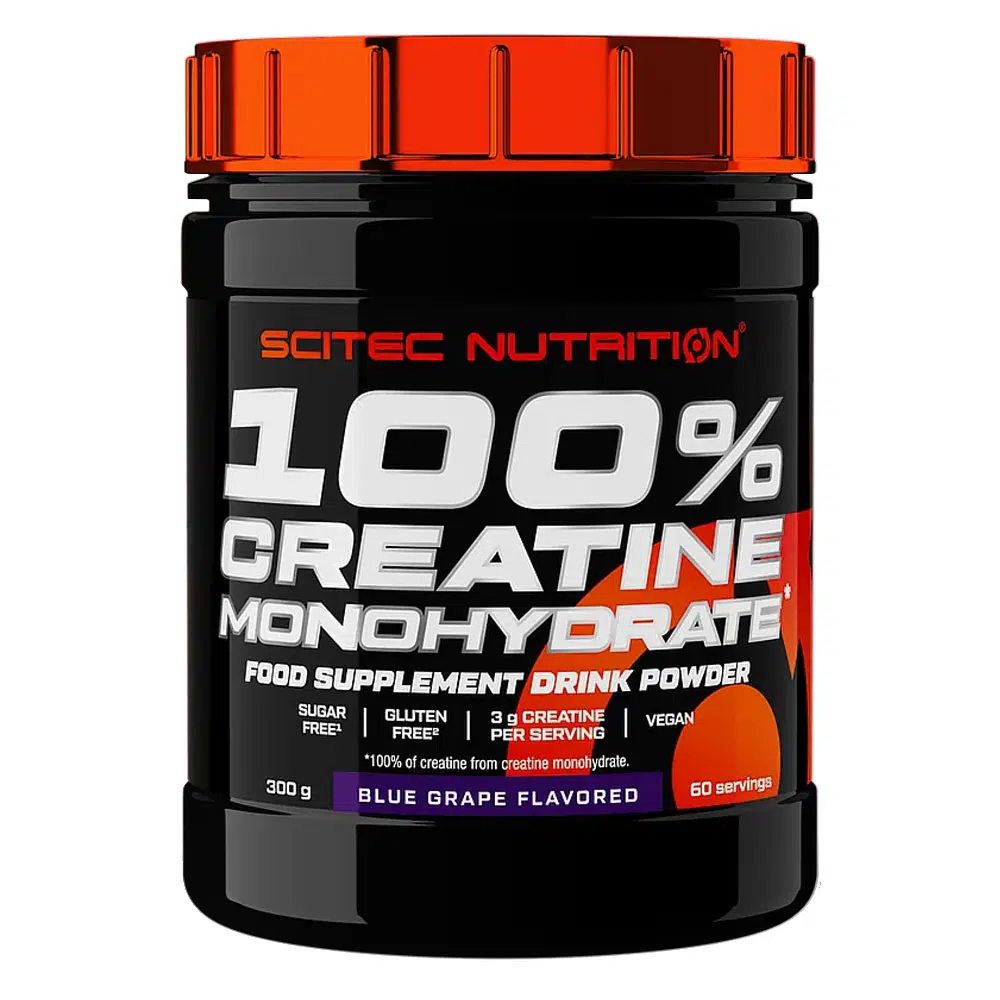 Scitec Nutrition 100% Creatine monohydrate kékszőlő - 300g Scitec Nutrition 100% Creatine monohydrate kékszőlő - 300g