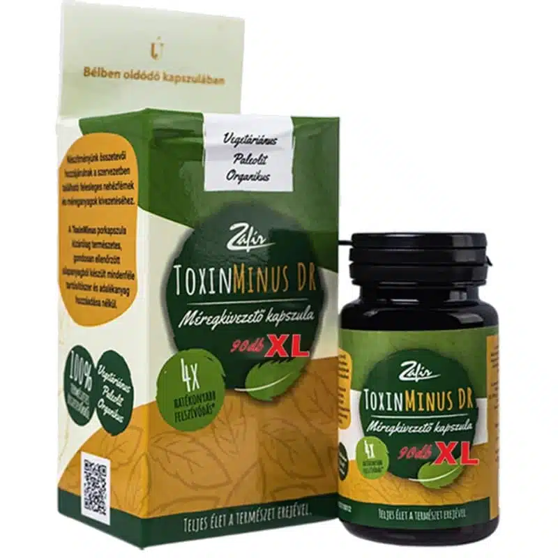 Zafir ToxinMinus DR kapszula XL - 90db Zafir ToxinMinus DR kapszula XL - 90db