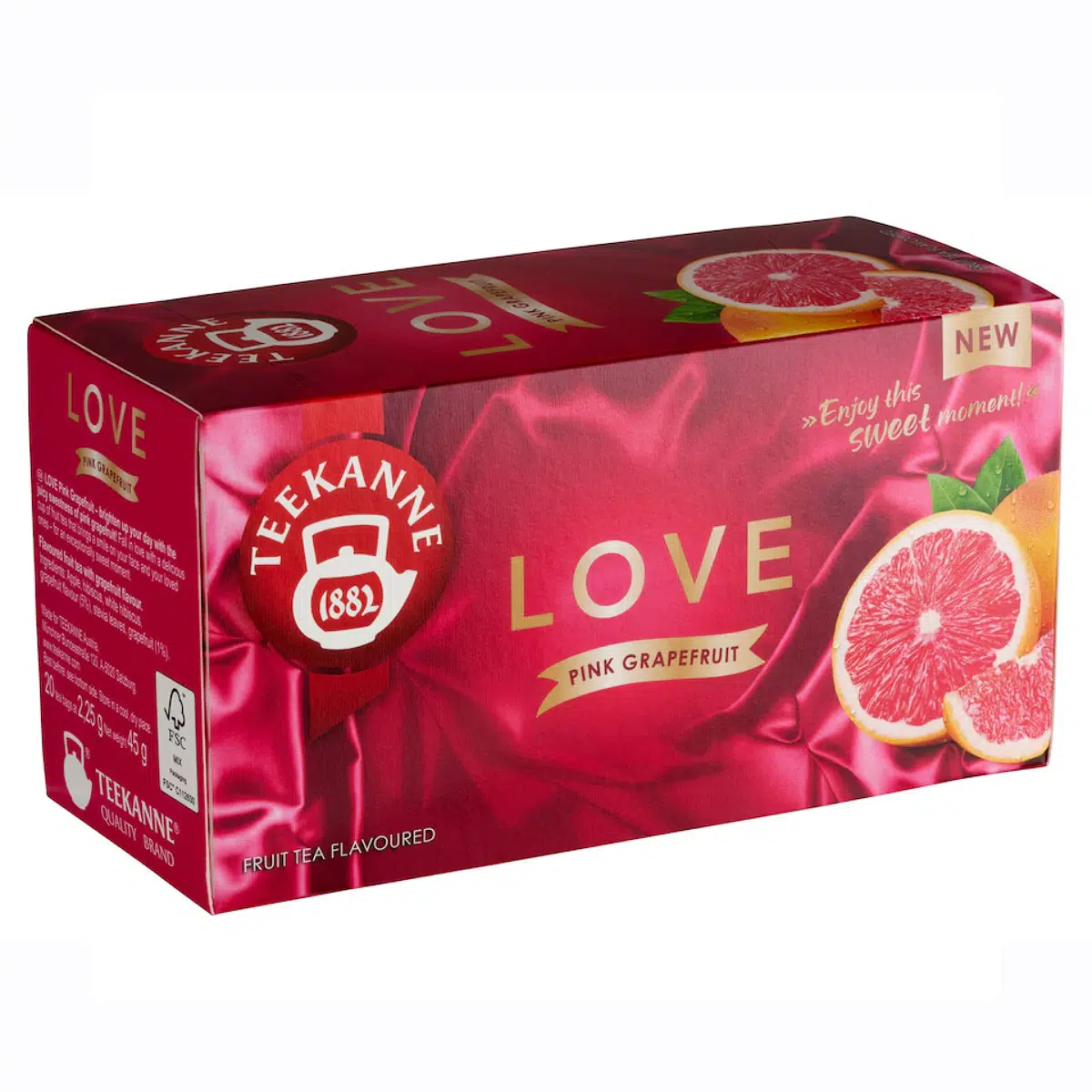Teekanne Love tea Pink Grapefruit - 20 filter Teekanne Love tea Pink Grapefruit - 20 filter
