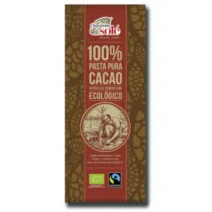 Chocolates Solé 100% Bio Étcsokoládé - 25g