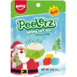 Amos PEELERZ Hámozható vegyes gyümölcsízű karácsonyi gumicukor - 85g