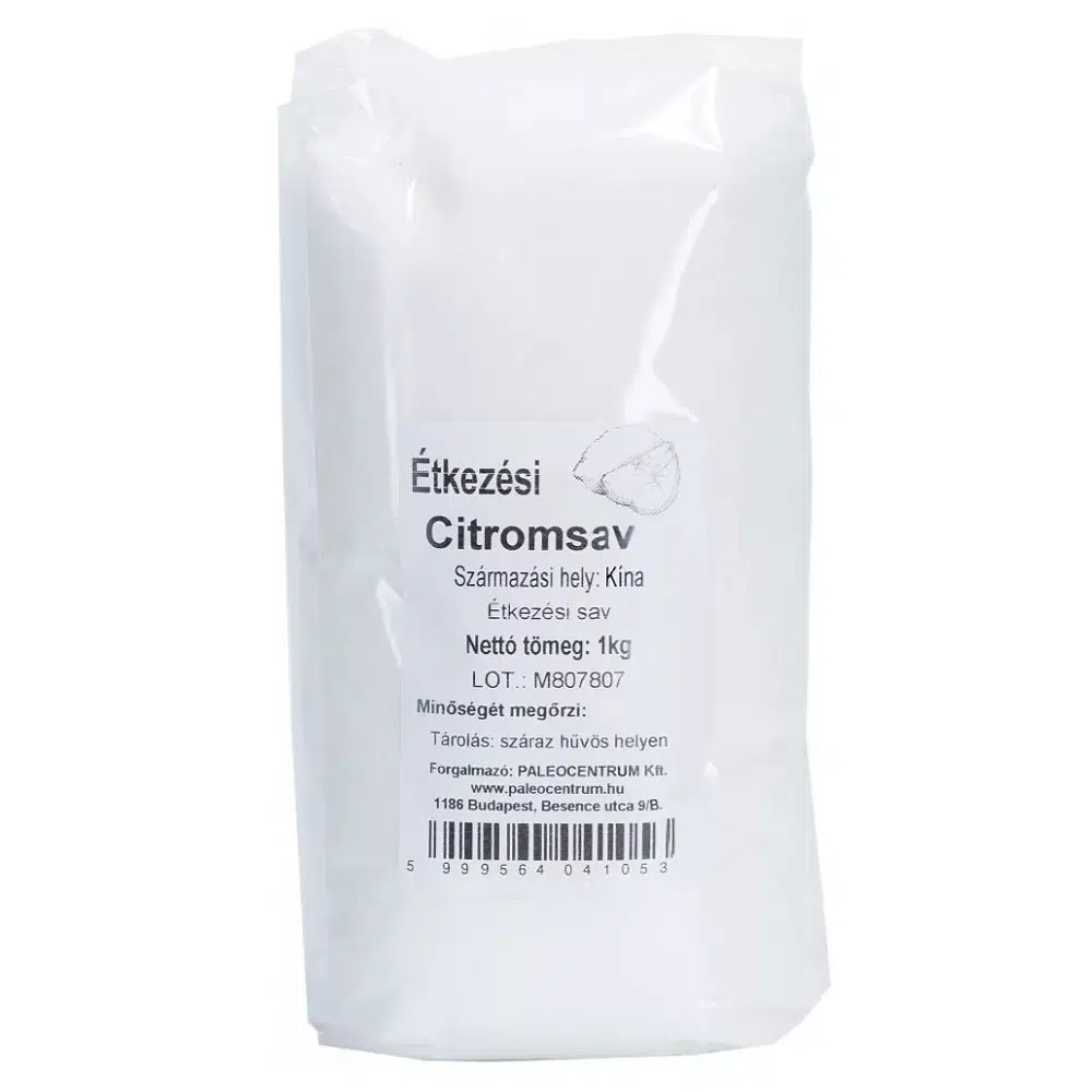 Paleolit Citromsav étkezési - 1000g Paleolit Citromsav étkezési - 1000g