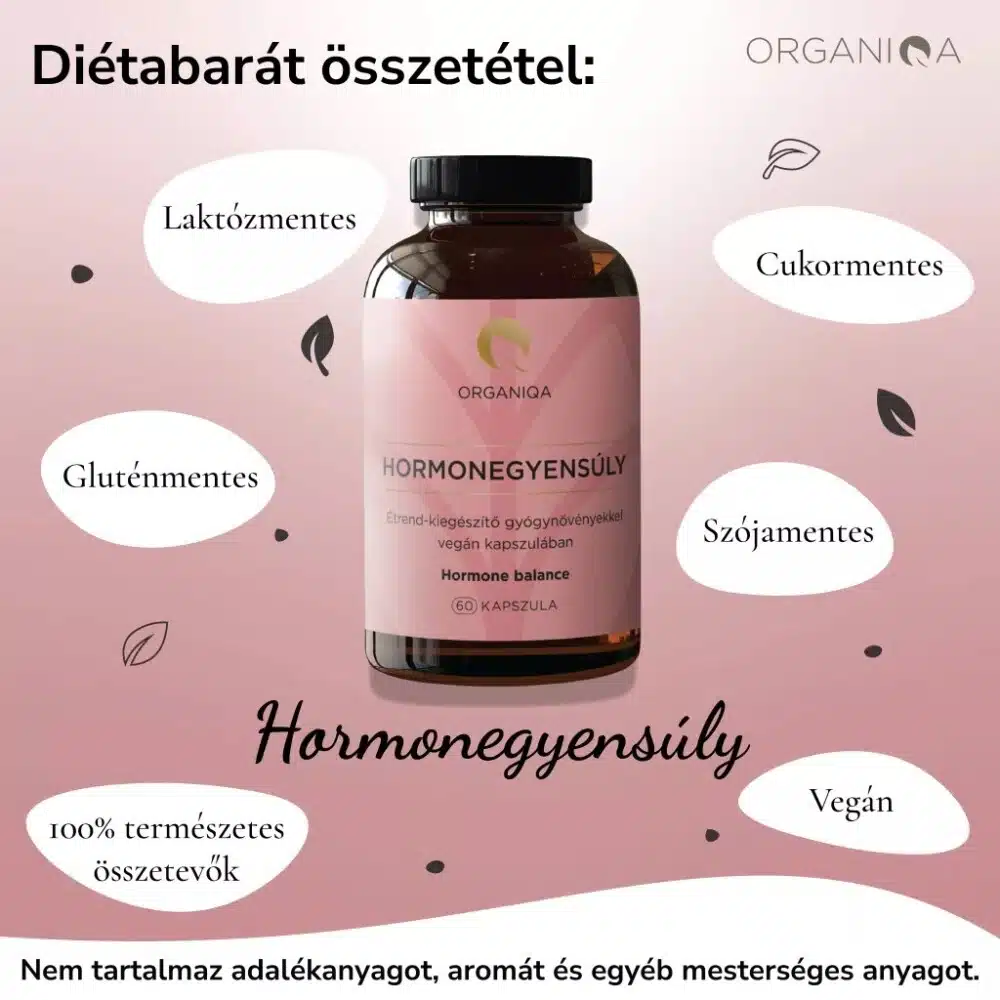 Organiqa Hormonegyensúly kapszula - 60db - Image 2 Organiqa Hormonegyensúly kapszula - 60db - Image 2