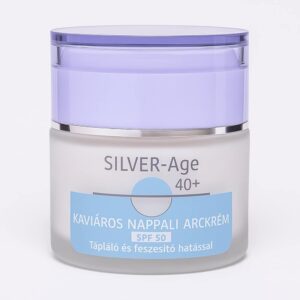 SILVER-Age 40+ Kaviáros Tápláló Nappali arckrém SPF50 - 50ml