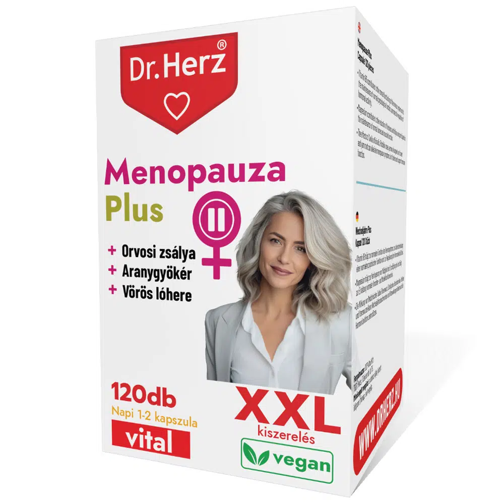 Dr. Herz XXL Menopauza Plus kapszula - 120db Dr. Herz XXL Menopauza Plus kapszula - 120db