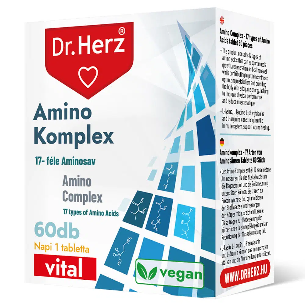 Dr. Herz Amino Komplex tabletta - 60db Dr. Herz Amino Komplex tabletta - 60db