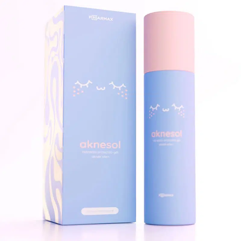 Pharmax Aknesol arctisztító gél aknék ellen - 120ml Pharmax Aknesol arctisztító gél aknék ellen - 120ml