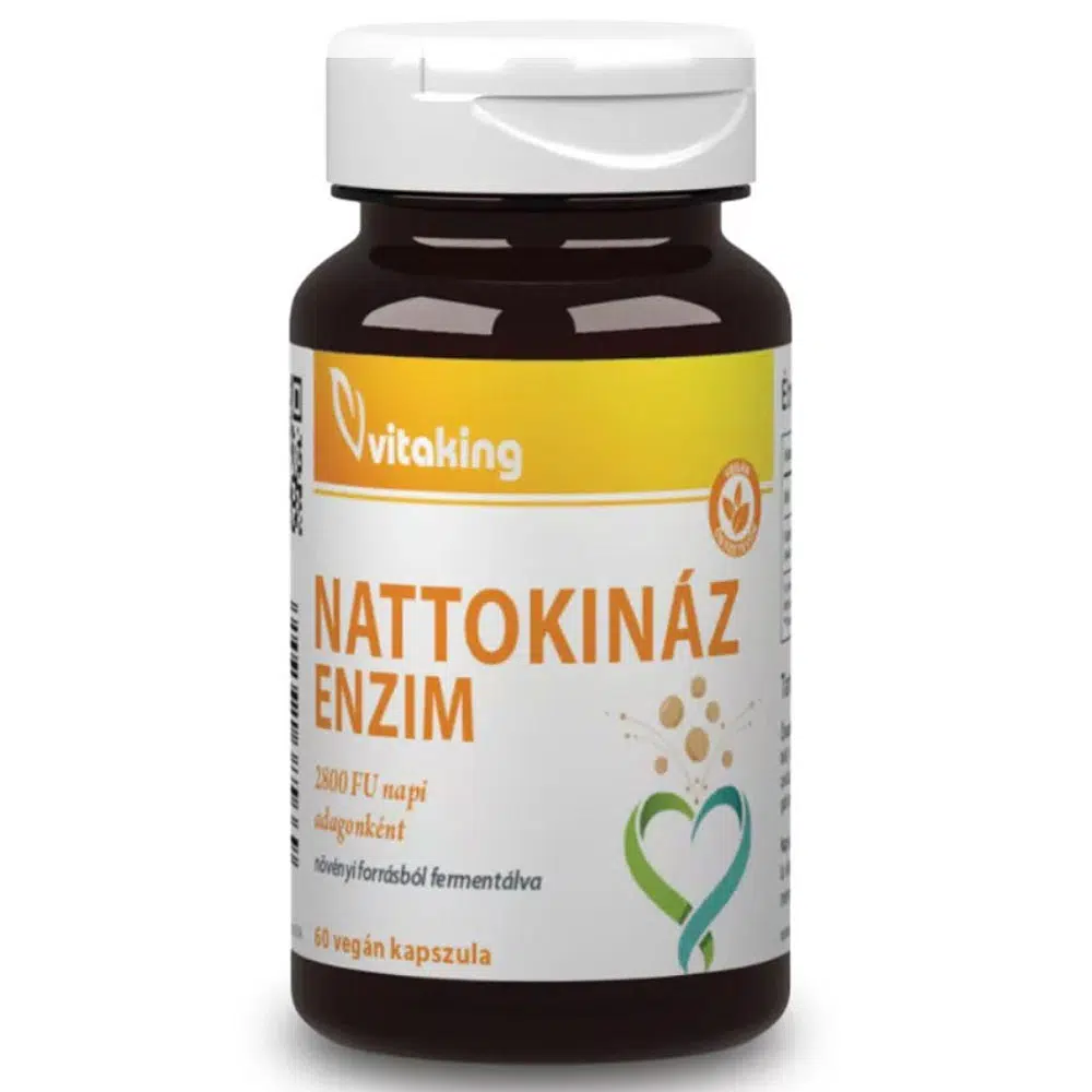 Vitaking Nattokináz Enzim kapszula - 60db Vitaking Nattokináz Enzim kapszula - 60db
