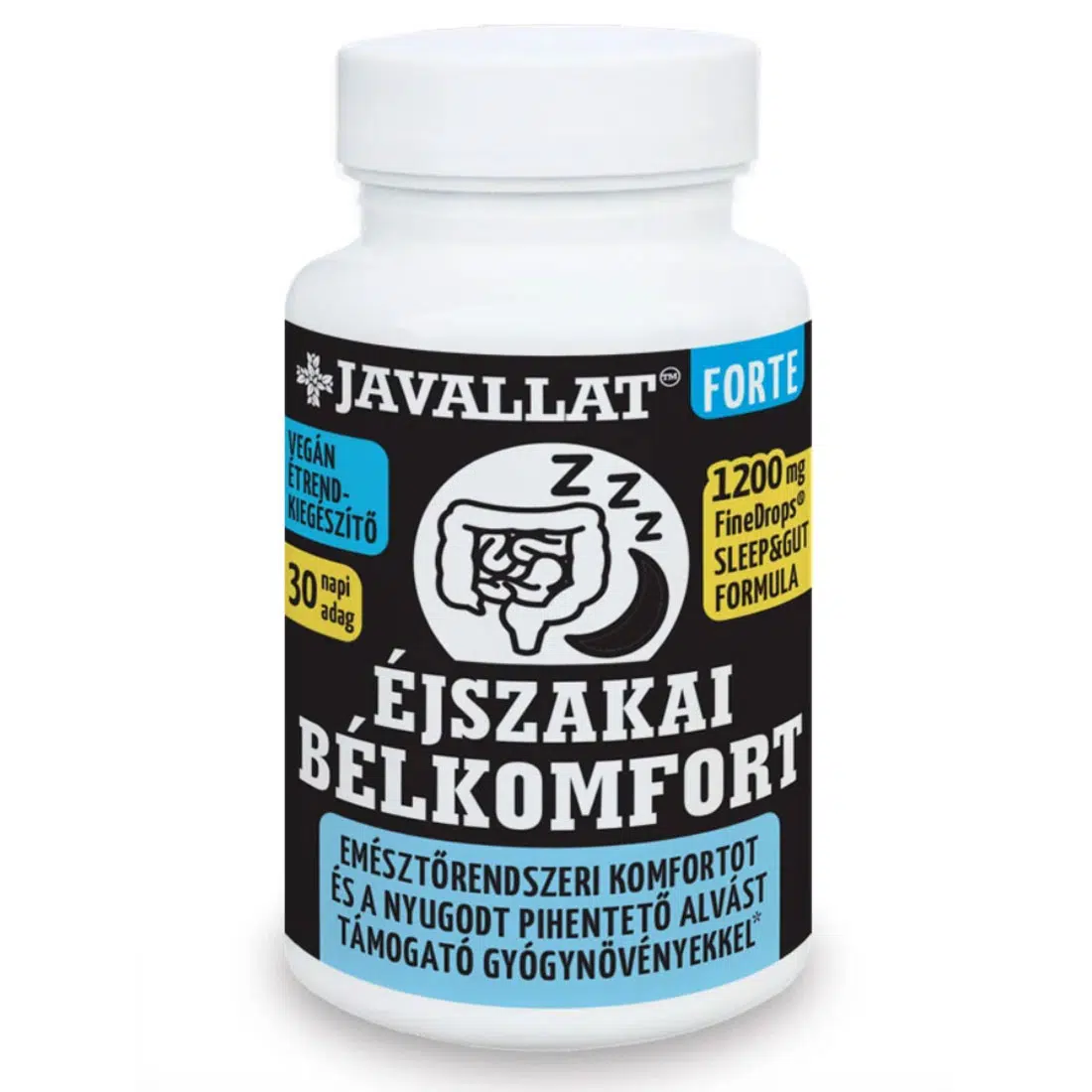 Javallat Forte Éjszakai Bélkomfort kapszula - 60db Javallat Forte Éjszakai Bélkomfort kapszula - 60db