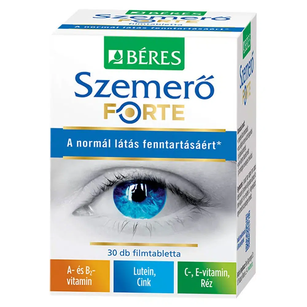 Béres Szemerő Lutein Forte filmtabletta - 30db Béres Szemerő Lutein Forte filmtabletta - 30db