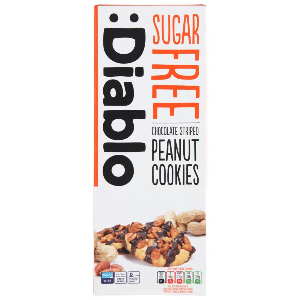 Diablo Csokis-Földimogyorós keksz - 150g Diablo Csokis-Földimogyorós keksz - 150g