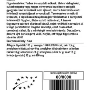 Biomenü bio goji bogyó por - 60g - Image 2 Biomenü bio goji bogyó por - 60g - Image 2