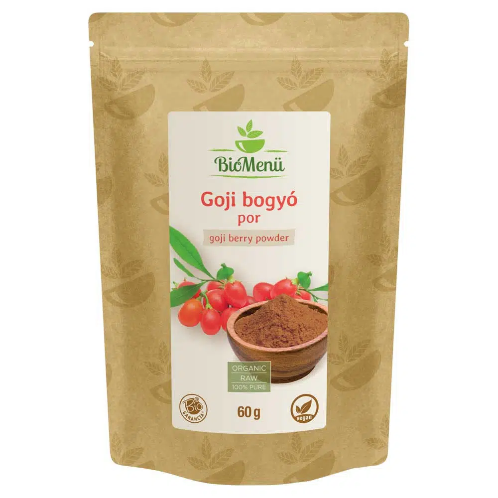 Biomenü bio goji bogyó por - 60g Biomenü bio goji bogyó por - 60g