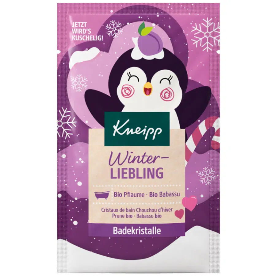 Kneipp Fürdőkristály - Téli kedvenc (Pingvin) - 60g Kneipp Fürdőkristály - Téli kedvenc (Pingvin) - 60g