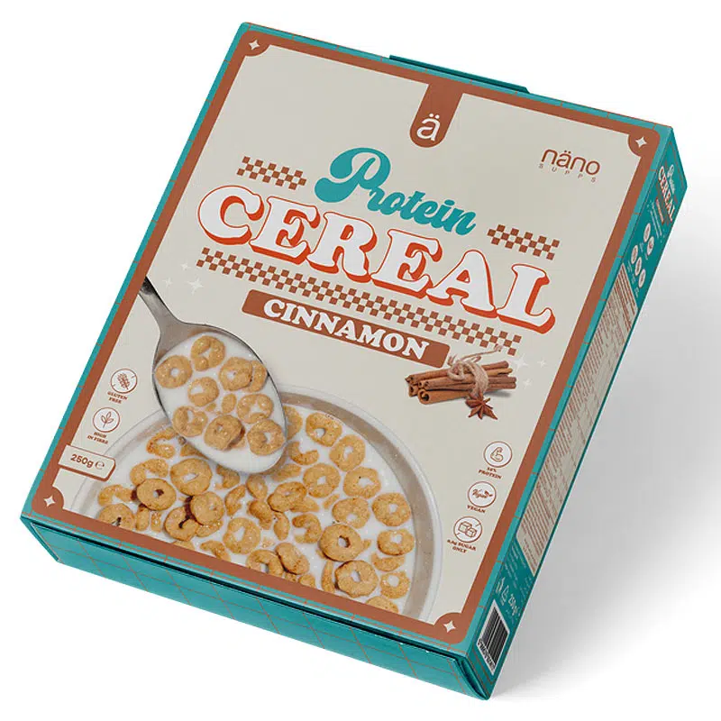 Nanosupps Protein Cereal Fahéjas Gabonapehely - 250g Nanosupps Protein Cereal Fahéjas Gabonapehely - 250g