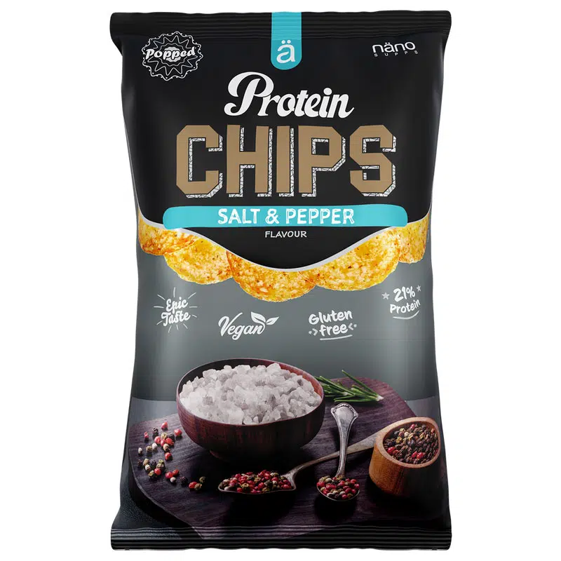 Nanosupps Protein Chips Salt & Pepper - 40g Nanosupps Protein Chips Salt & Pepper - 40g